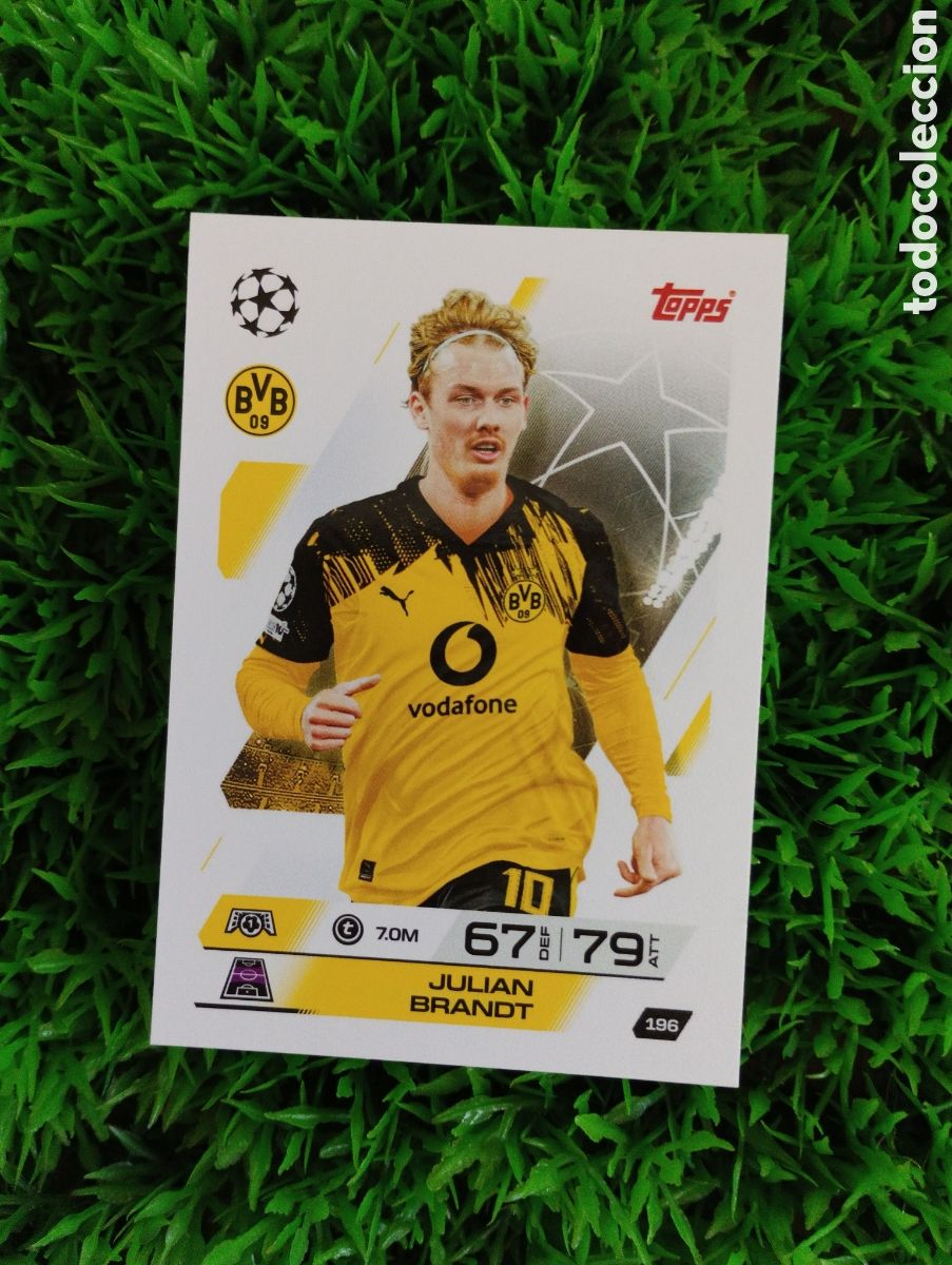 Fu&szlig;ball-Sticker: Brandt Borussia Dortmund Match Attax 25-26 # 196