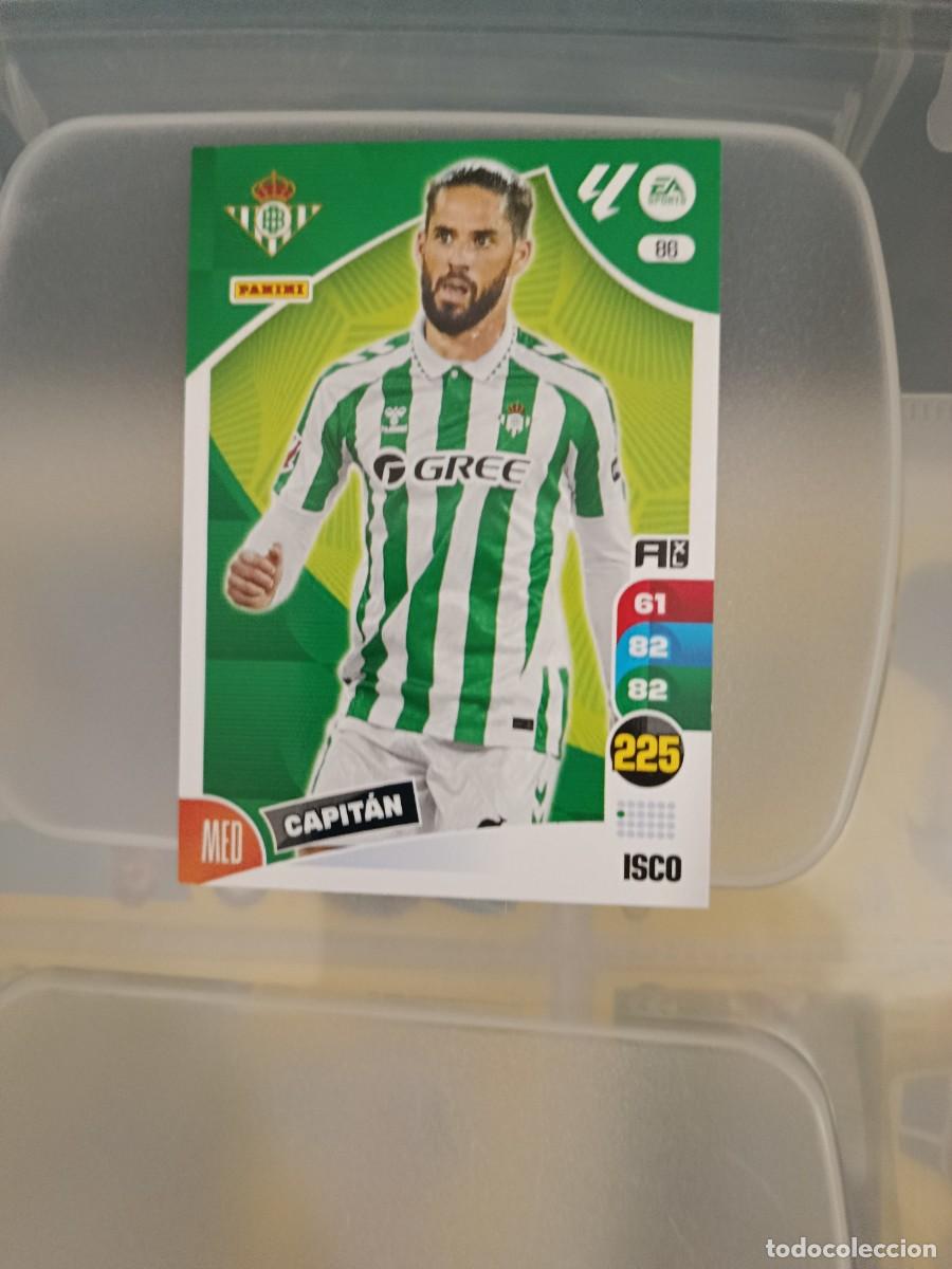 Fu&szlig;ball-Sticker: Adrenalyn 24/25. 86- Isco. Real Betis.
