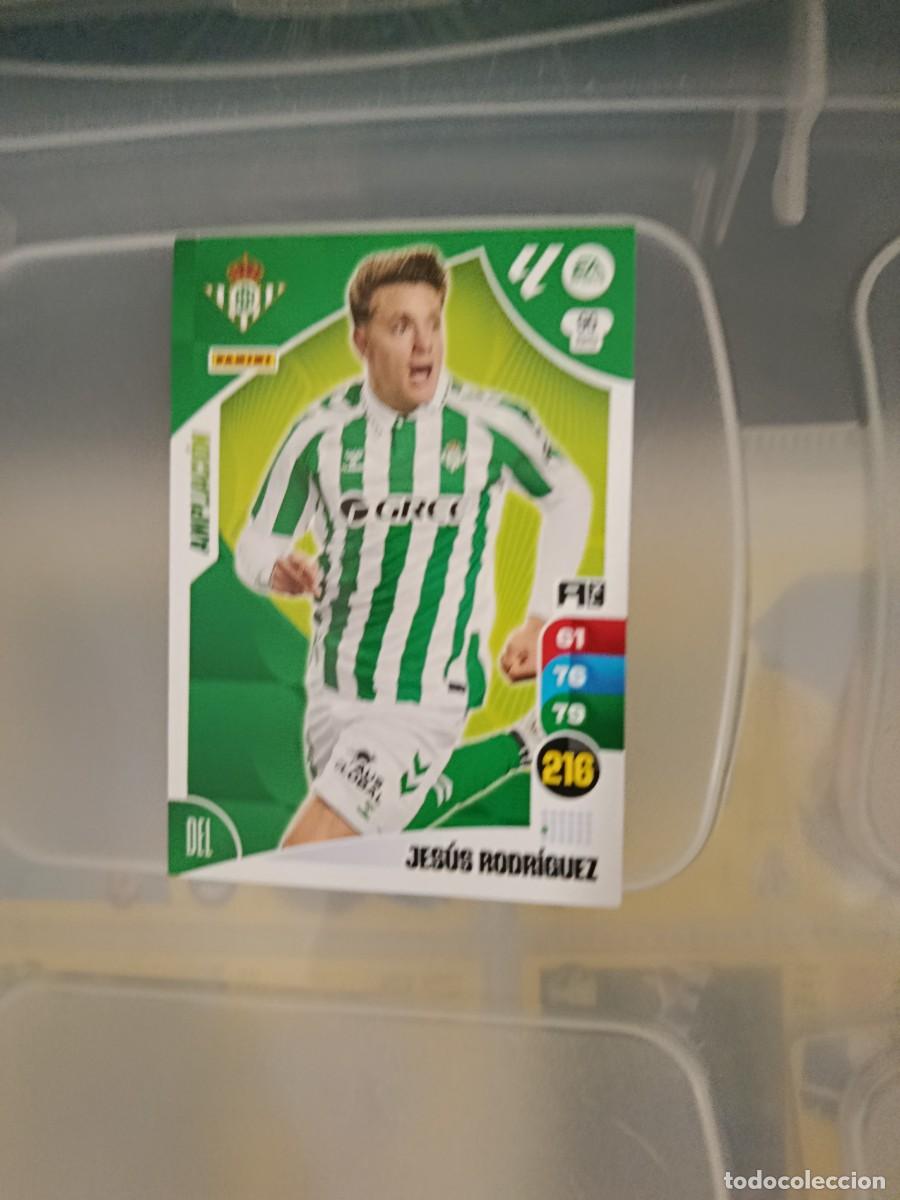 Fu&szlig;ball-Sticker: Adrenalyn 24/25. 90 bis- Jes&uacute;s Rodr&iacute;guez. Real Betis.