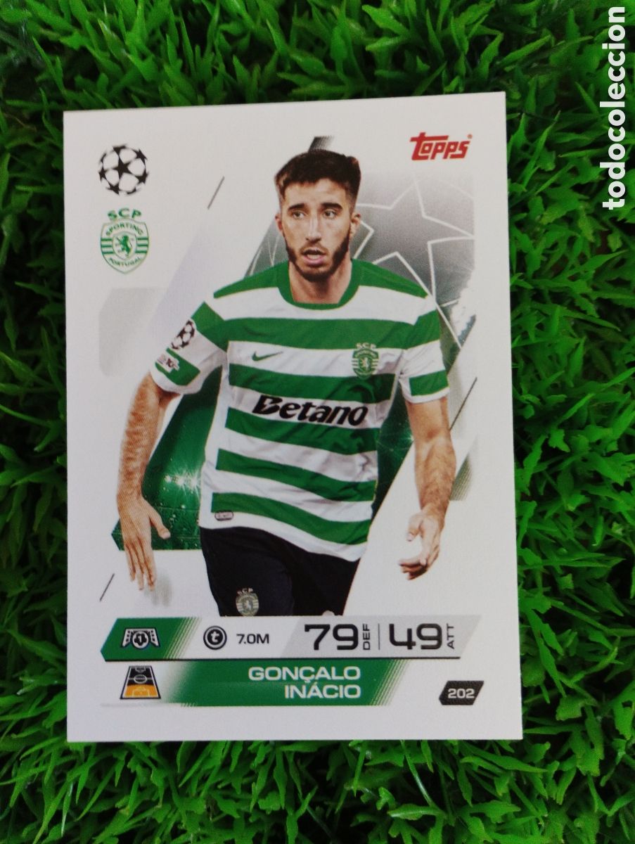 Fu&szlig;ball-Sticker: Inacio Sporting Portugal Match Attax 25-26 # 202