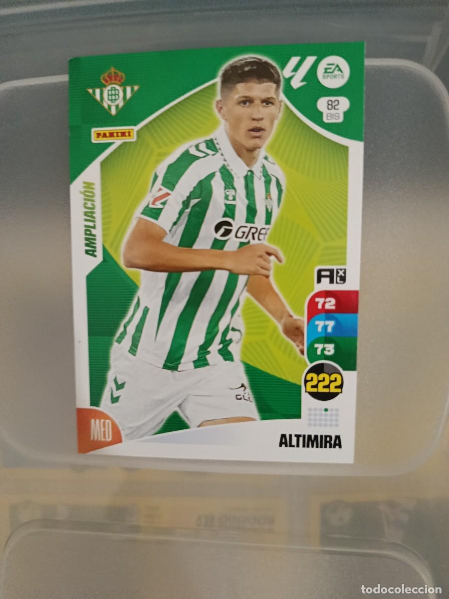 Fu&szlig;ball-Sticker: Adrenalyn 24/25. 82 bis- Altimira. Real Betis.
