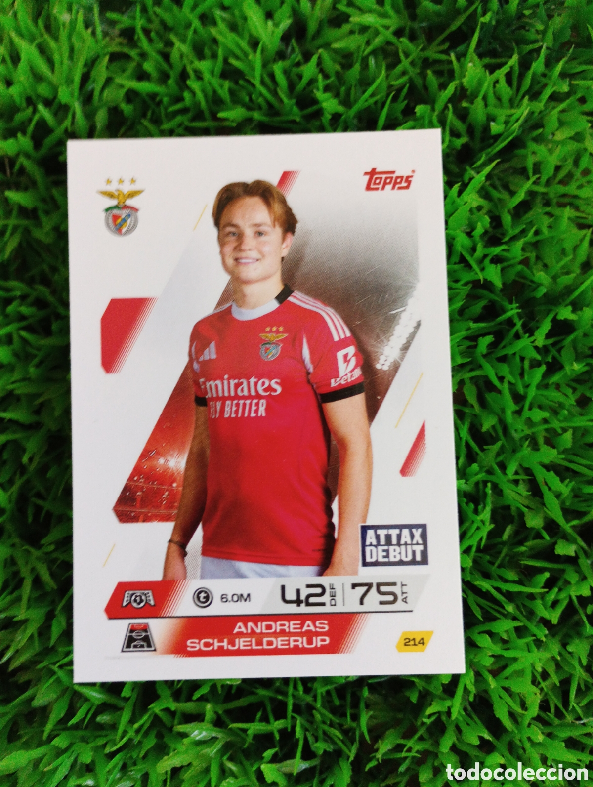 Cromos de F&uacute;tbol: Schjelderup Benfica Match Attax 25-26 # 214