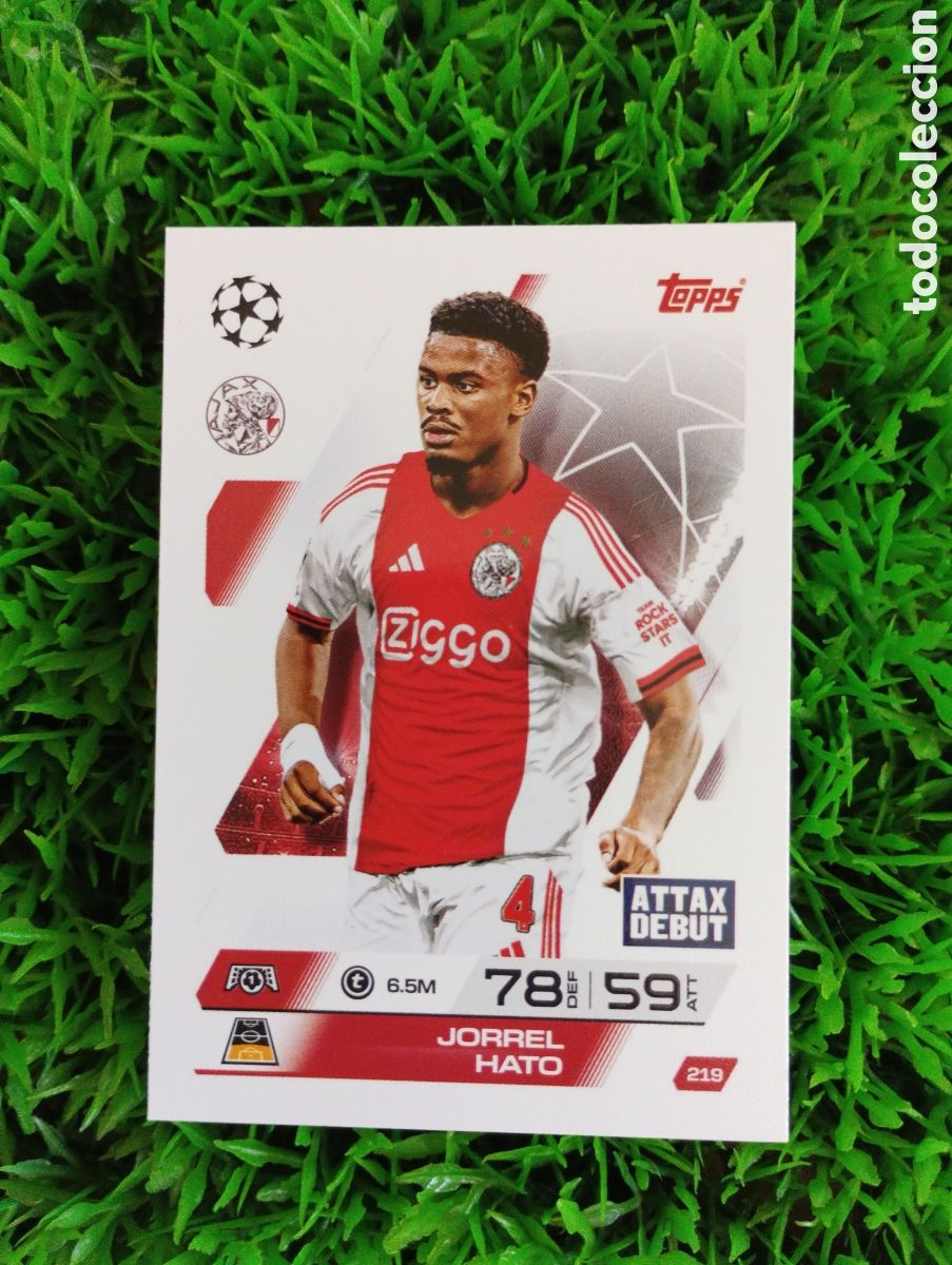 Football Stickers: Hato Ajax Match Attax 25-26 # 219