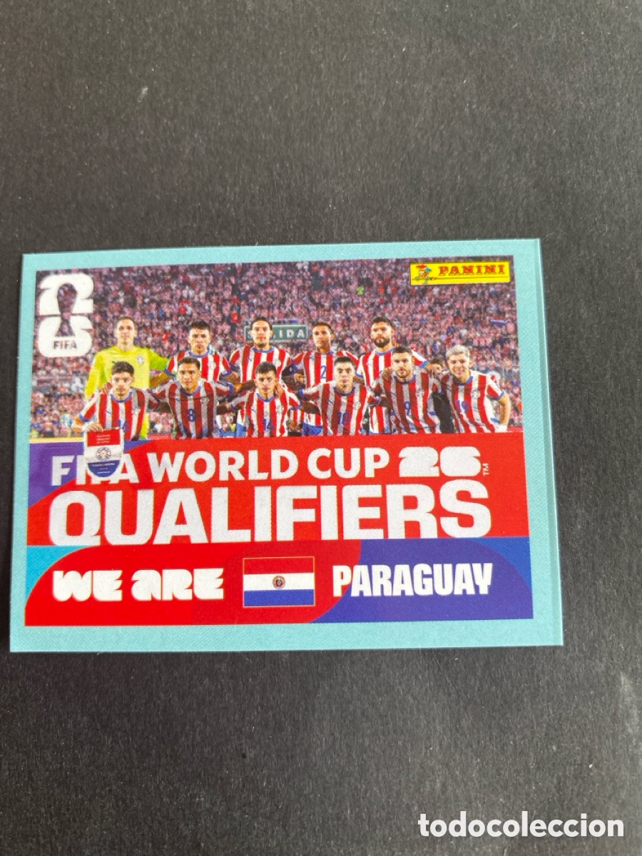 Cromos de F&uacute;tbol: Cromo Paraguay N*13 Mundial 2026