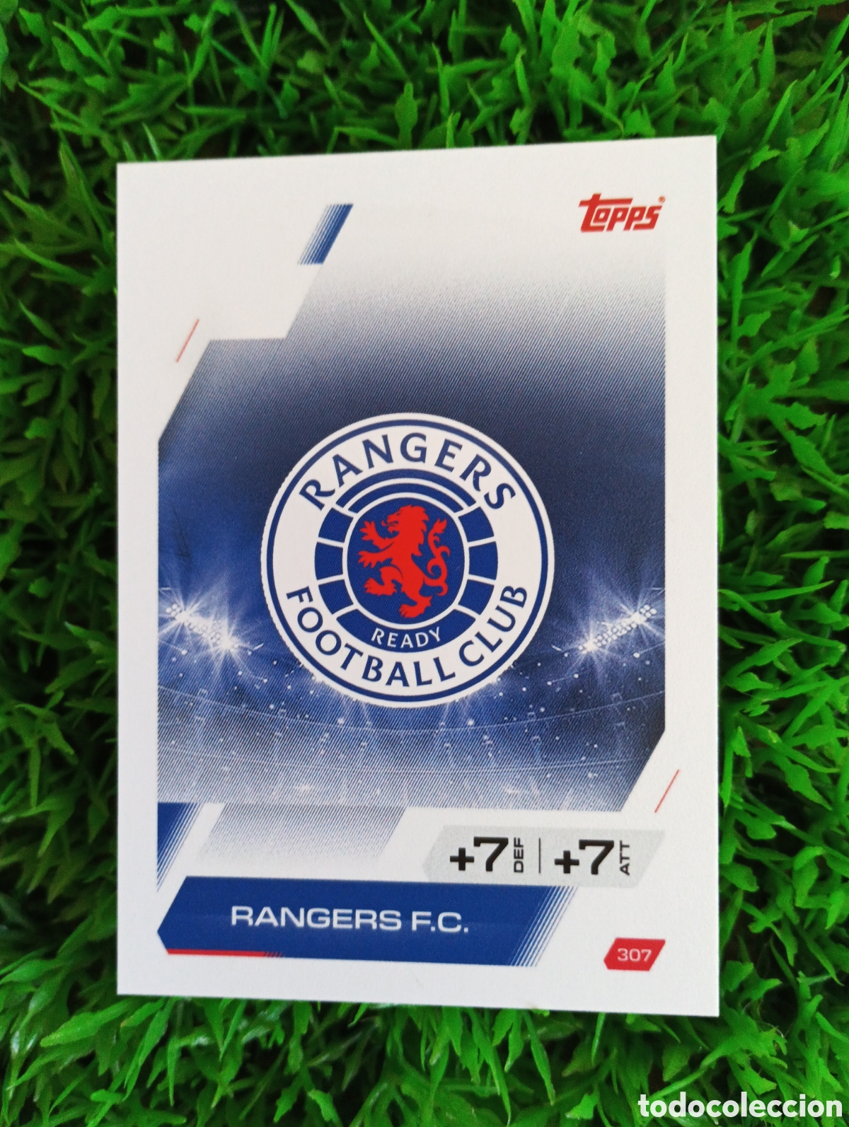 Figurine di Calcio: Escudo Rangers Match Attax 25-26 # 307