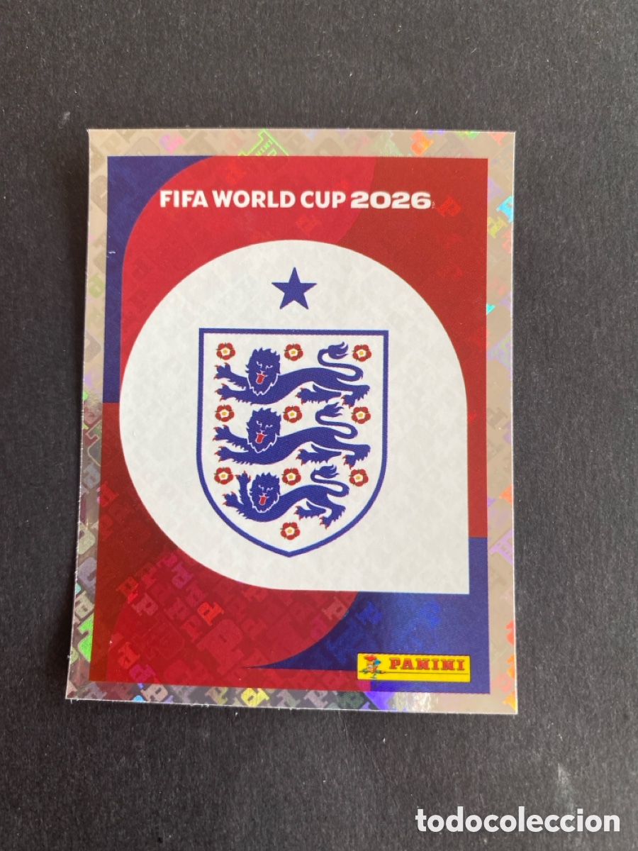 Cromos de F&uacute;tbol: Cromo Inglaterra N* 1 Mundial 2026