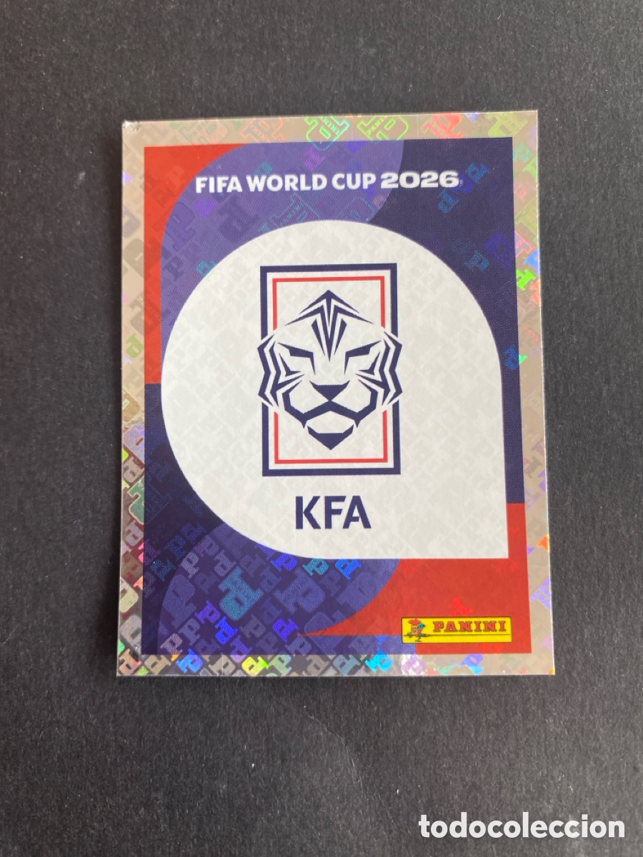 Cromos de F&uacute;tbol: Cromo Corea N* 1 Mundial 2026