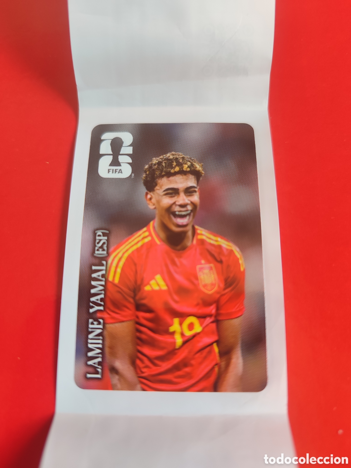 Cromos de F&uacute;tbol: Sticker Lamine Yamal Cocacola 2026
