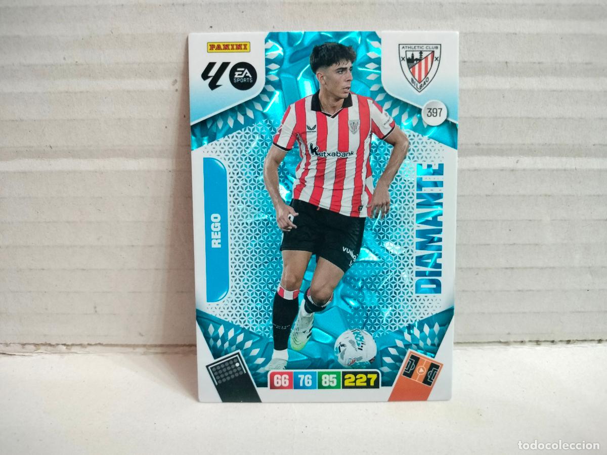 Figurine di Calcio: CROMO FUTBOL REGO DIAMANTE ATHETIC CLUB BILBAO N397 2025-26 ADRENALYN XL VER FOTO