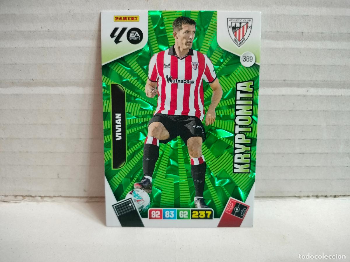 Cromos de F&uacute;tbol: CROMO FUTBOL VIVIAN KRYPTONITA ATHETIC CLUB BILBAO N389 2025-26 ADRENALYN XL VER FOTO