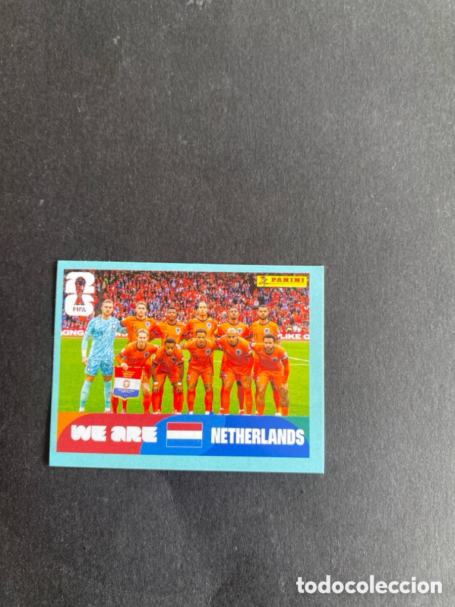 Cromos de F&uacute;tbol: Cromo Holanda N* 13 Mundial 2026