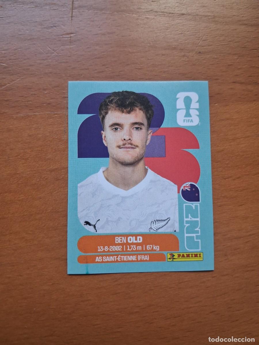 Cromos de F&uacute;tbol: Fifa World Cup 26 Mundial 2026 NZL 16 Nueva Zelanda Ben Old