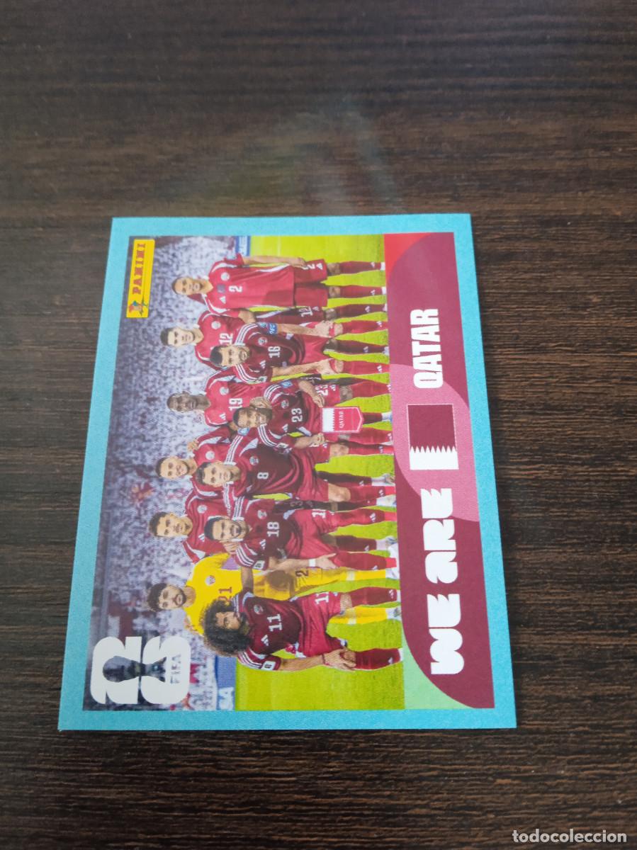 Cromos de F&uacute;tbol: Cromo Mundial Futbol 2026 Panini canada usa Mexico Qatar equipo QAT 13