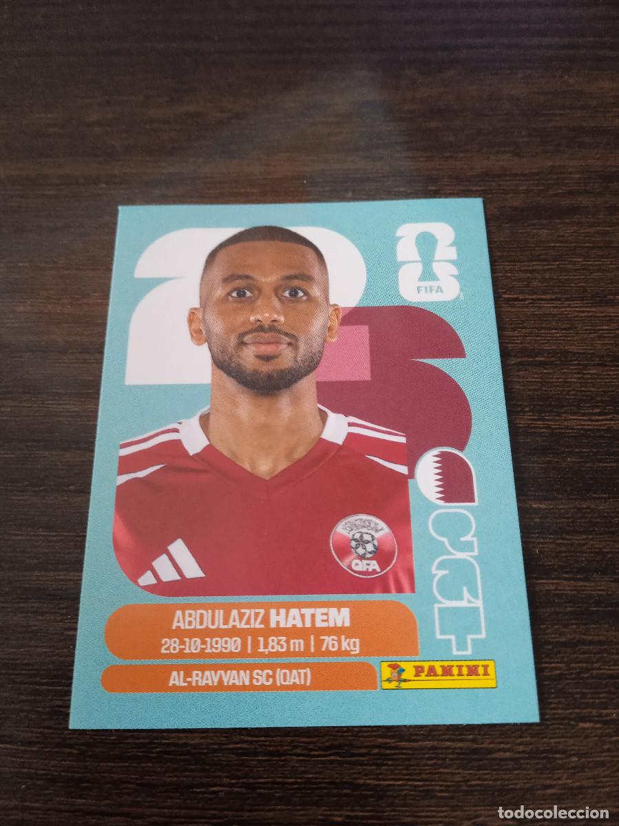 Cromos de F&uacute;tbol: Cromo Mundial Futbol 2026 Panini canada usa Mexico Qatar Abdulaziz Hatem QAT 15