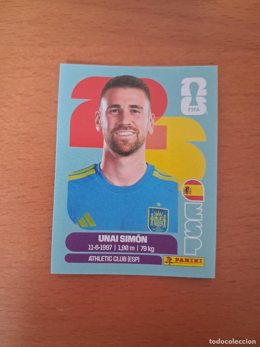 Cromos de F&uacute;tbol: Fifa World Cup 26 Mundial 2026 ESP 2 Espa&ntilde;a Unai Simon