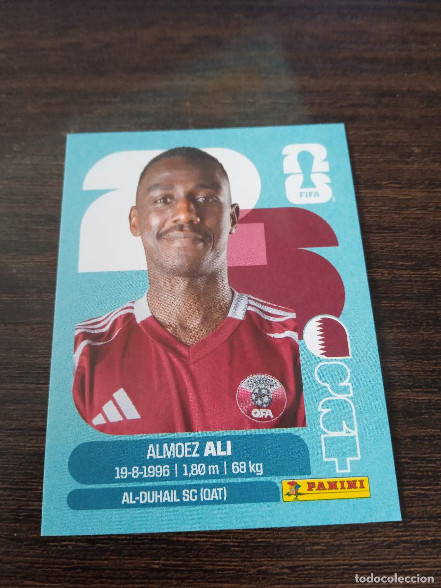 Cromos de F&uacute;tbol: Cromo Mundial Futbol 2026 Panini canada usa Mexico Qatar Almoez Ali QAT 20