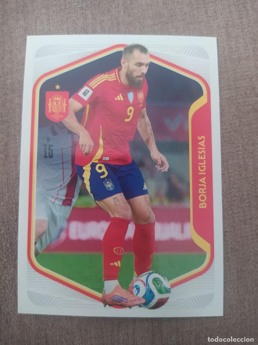 Cromos de F&uacute;tbol: Pegatina 56 Borja Iglesias Espa&ntilde;a Mundial 2026 Carrefour Panini
