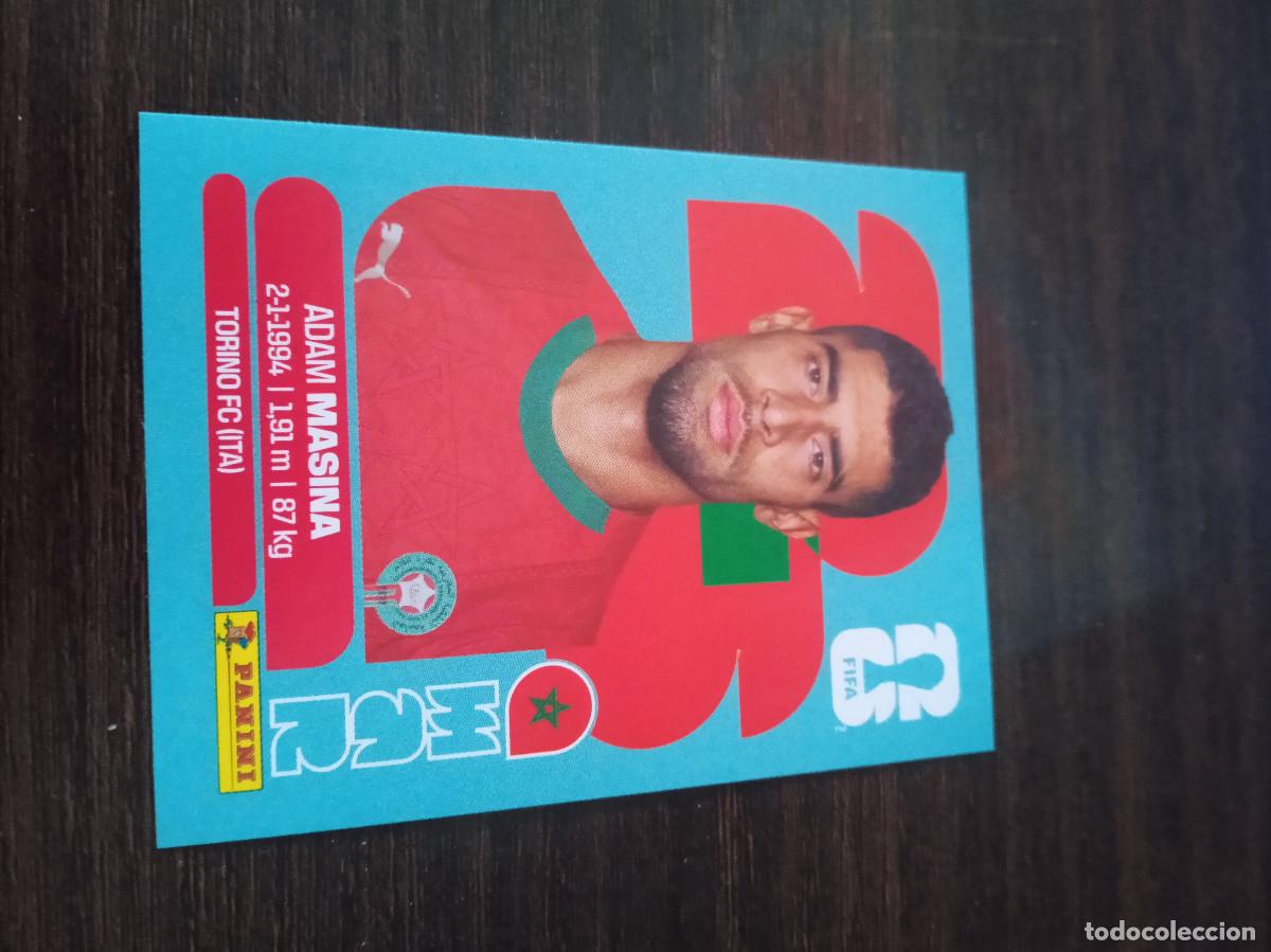Football Stickers: Cromo Mundial Futbol 2026 Panini canada usa Mexico Marruecos Adam masina Mar 9