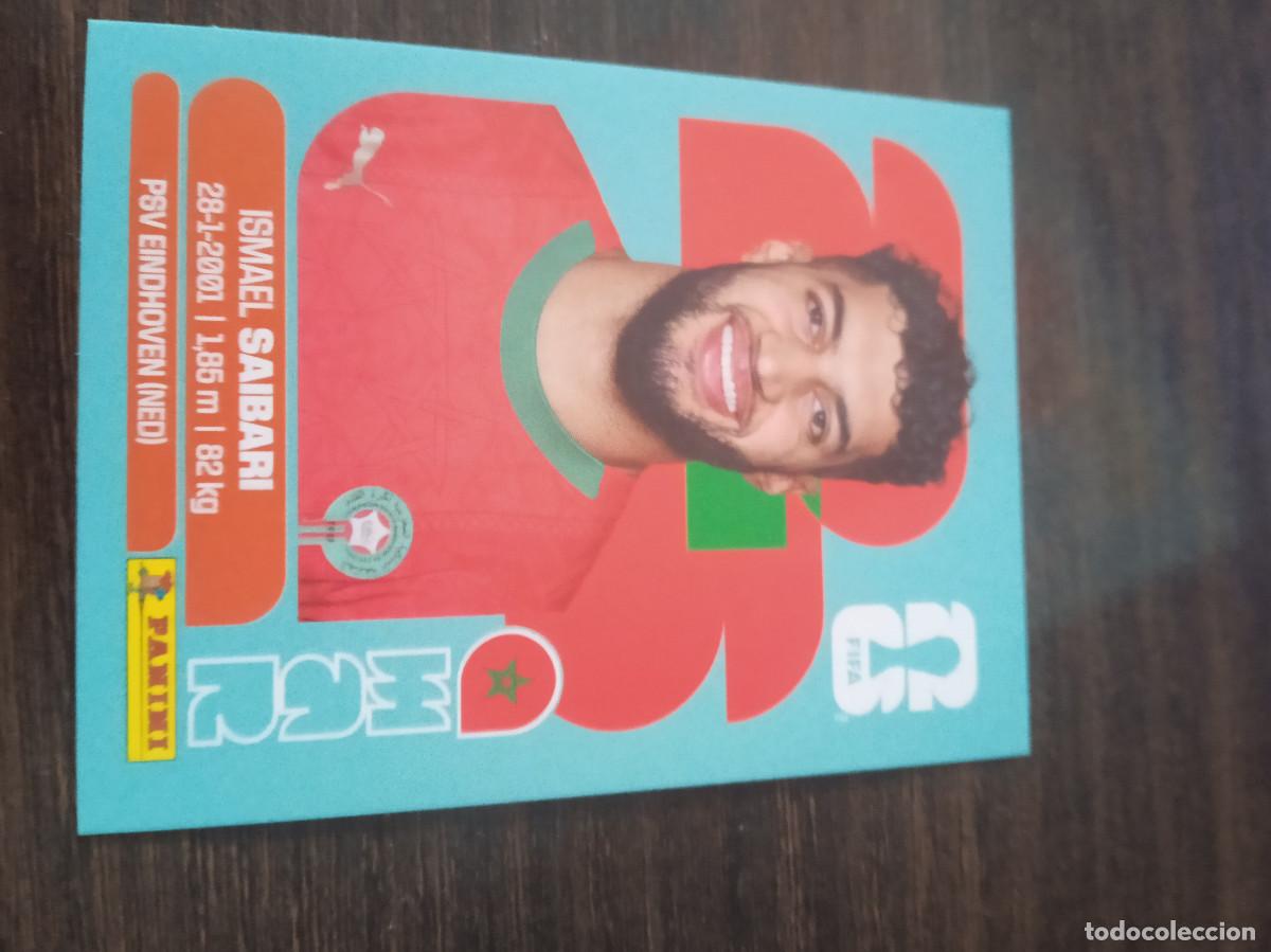 Football Stickers: Cromo Mundial Futbol 2026 Panini canada usa Mexico Marruecos Ismael Saibari Mar 15