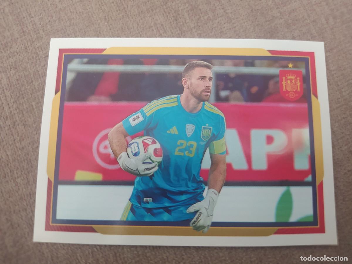 Cromos de F&uacute;tbol: Pegatina 06 Unai Sim&oacute;n 6 Espa&ntilde;a Mundial 2026 Carrefour Panini