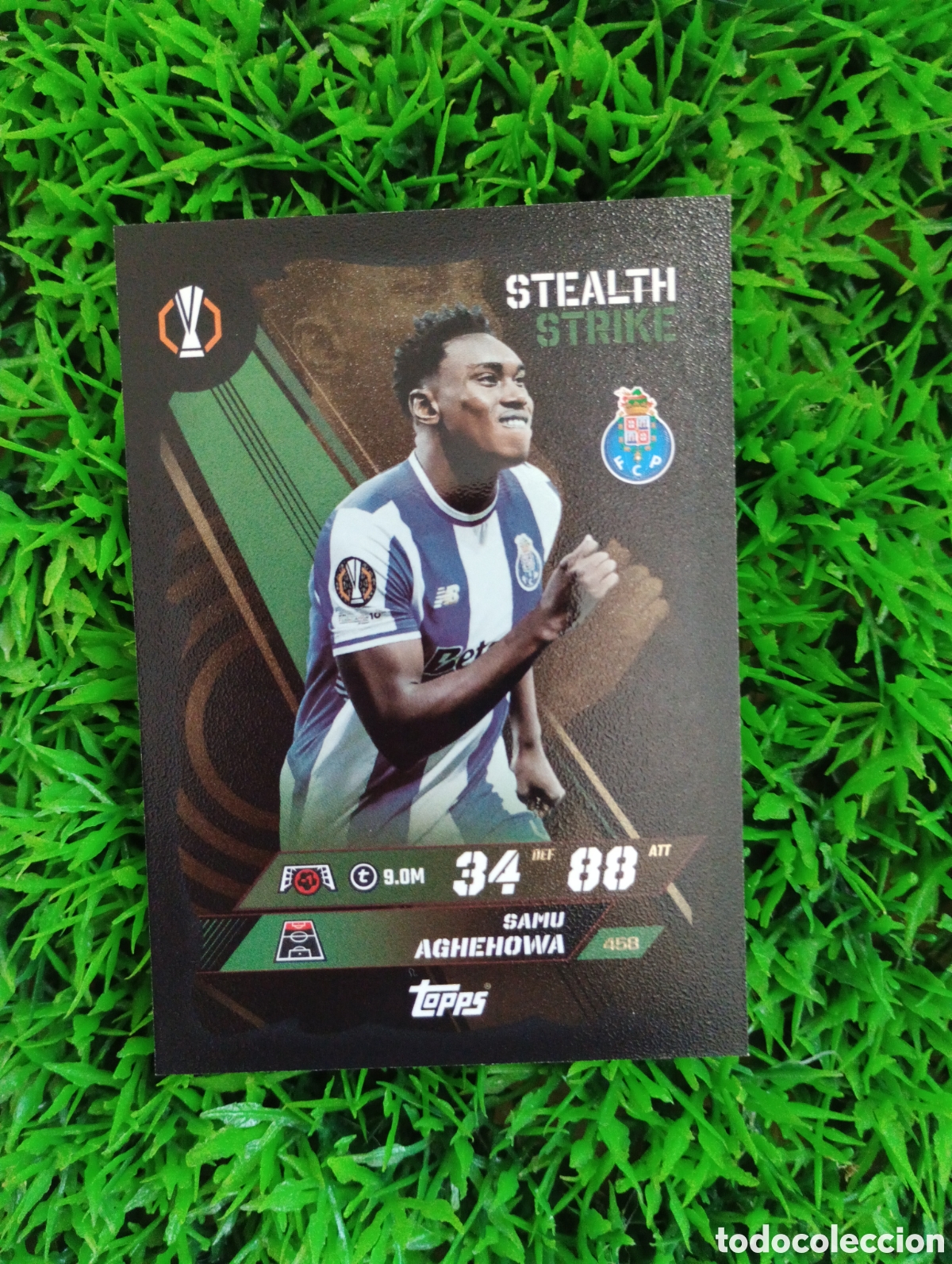 Cromos de F&uacute;tbol: Samu Oporto STEALTH STRIKE Match Attax 25-26 # 458