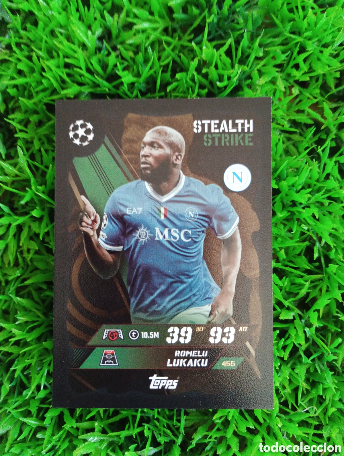 Cromos de Futebol: Lukaku Napoles STEALTH STRIKE Match Attax 25-26 # 455