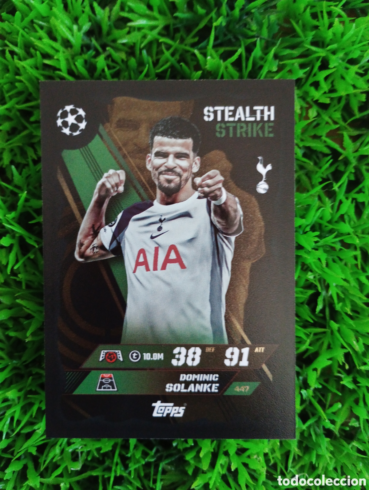 Cromos de F&uacute;tbol: Solanke Tottenham STEALTH STRIKE Match Attax 25-26 # 447