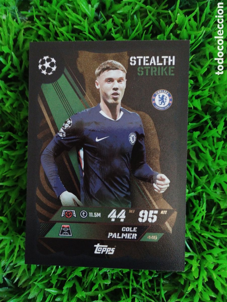 Cromos de F&uacute;tbol: Palmer Manchester City STEALTH STRIKE Match Attax 25-26 # 445