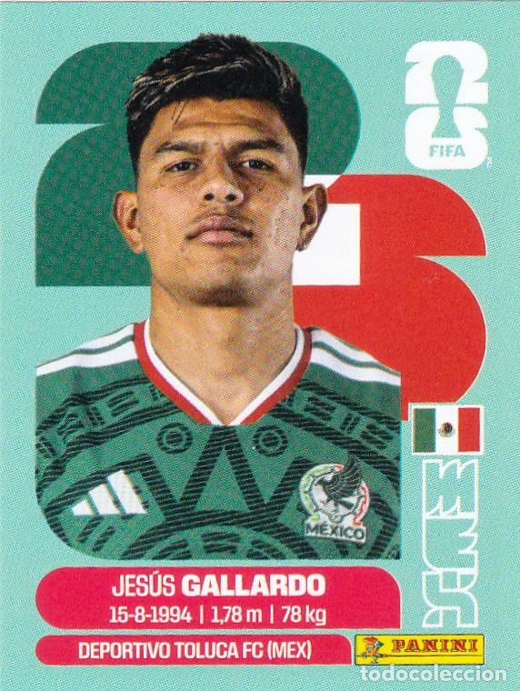 Cromos de F&uacute;tbol: FIFA WORLD CUP 2026 * GALLARDO N&ordm; 6 * DE MEXICO - NUEVO DE SOBRE (A-18)