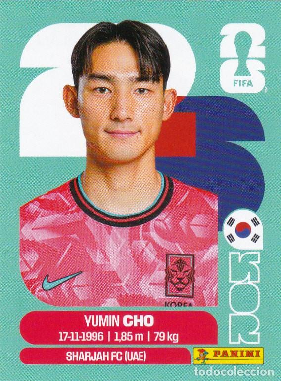 Figurine di Calcio: FIFA WORLD CUP 2026 * YUMIN CHO N&ordm; 5 * DE KOREA - NUEVO DE SOBRE (A-18)