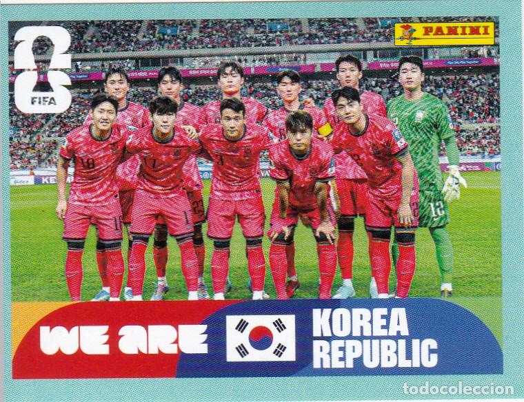Figurine di Calcio: FIFA WORLD CUP 2026 * EQUIPO N&ordm; 13 * DE KOREA - NUEVO DE SOBRE (A-18)