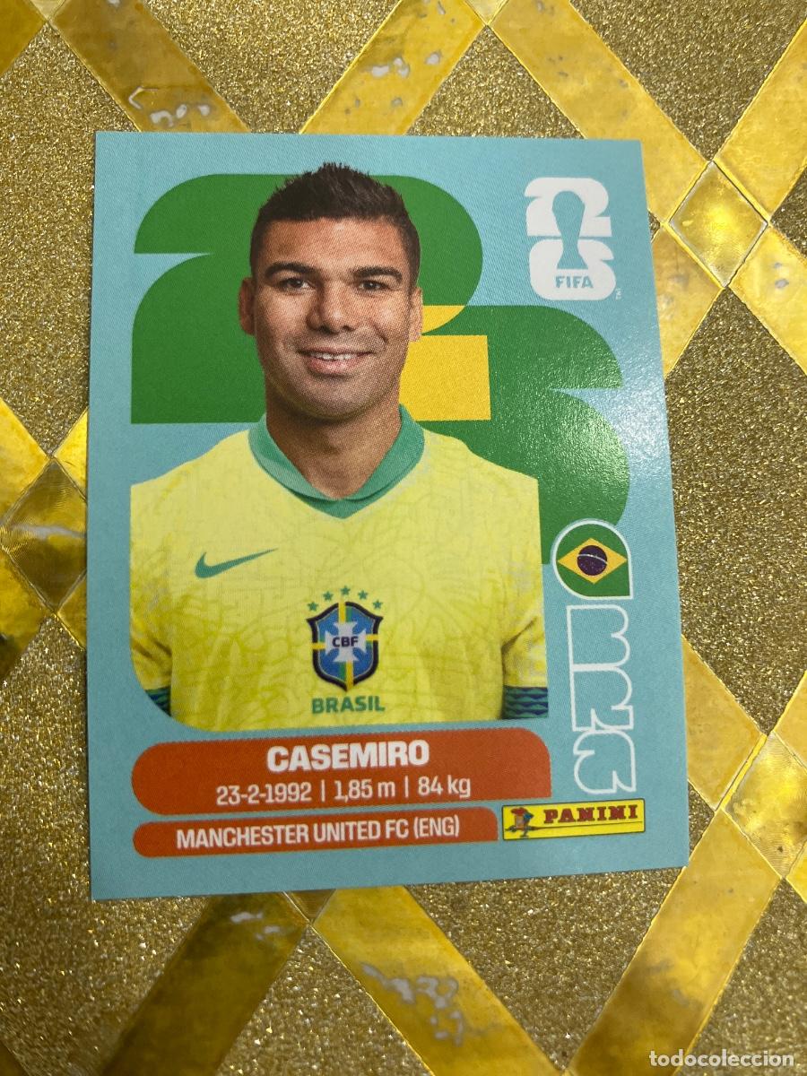 Cromos de F&uacute;tbol: CROMO DE F&Uacute;TBOL NUMERO BRA 10 CASEMIRO BRASIL MUNDIAL 2026 MEXICO-EEUU-CANADA PANINI !