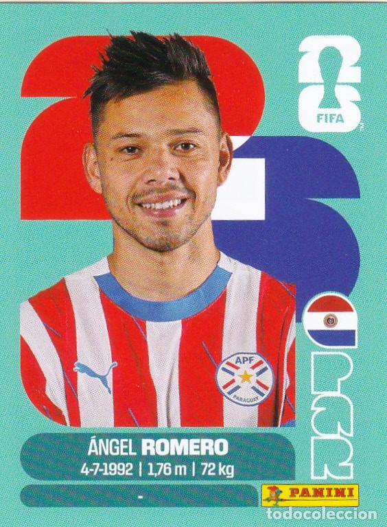 Fu&szlig;ball-Sticker: FIFA WORLD CUP 2026 * &Aacute;NGEL ROMERO N&ordm; 19 * DE PARAGUAY - NUEVO DE SOBRE (A-18)