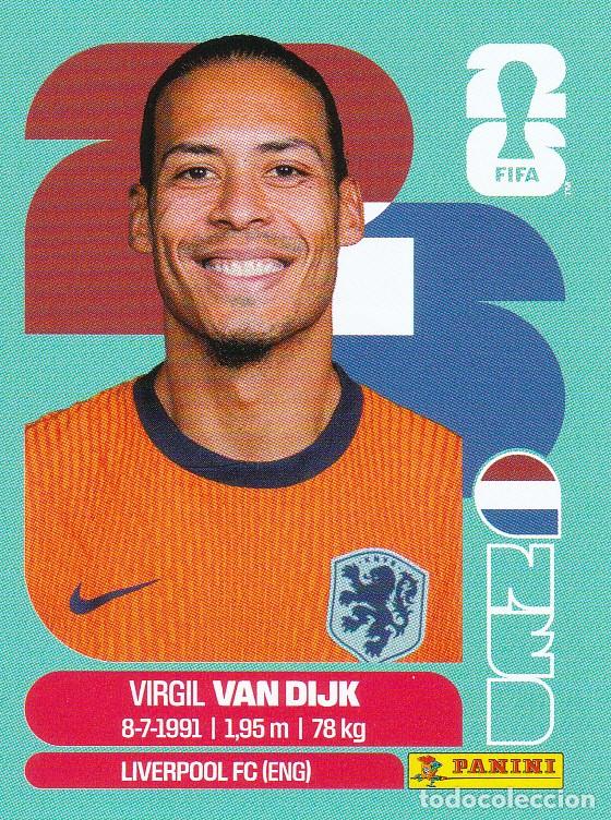 Cromos de F&uacute;tbol: FIFA WORLD CUP 2026 * VAN DIJK N&ordm; 3 * DE PAISES BAJOS - NUEVO DE SOBRE (A-18)