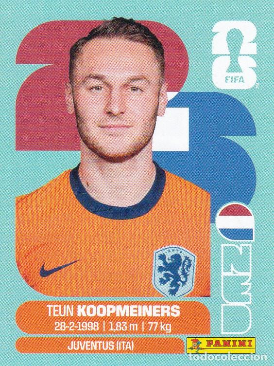 Cromos de F&uacute;tbol: FIFA WORLD CUP 2026 * KOOPMEINERS N&ordm; 12 * DE PAISES BAJOS - NUEVO DE SOBRE (A-18)
