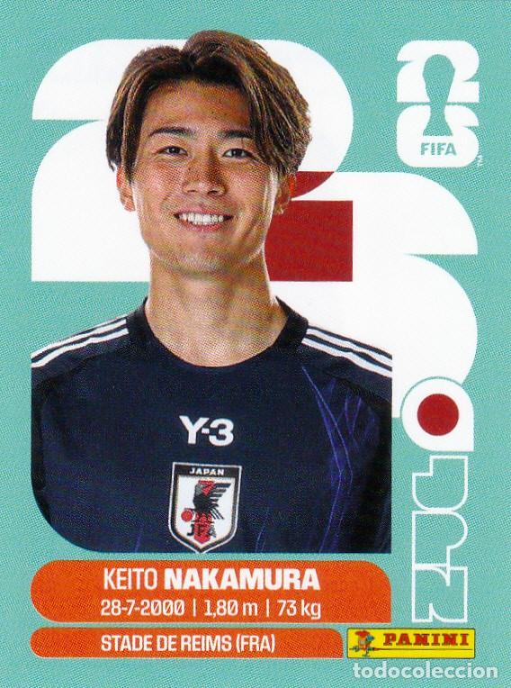 Cromos de F&uacute;tbol: FIFA WORLD CUP 2026 * NAKAMURA N&ordm; 15 * DE JAPON - NUEVO DE SOBRE (A-18)
