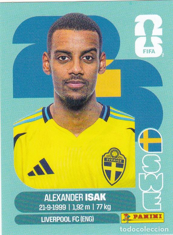 Cromos de F&uacute;tbol: FIFA WORLD CUP 2026 * ISAK N&ordm; 19 * DE SUECIA - NUEVO DE SOBRE (A-18)