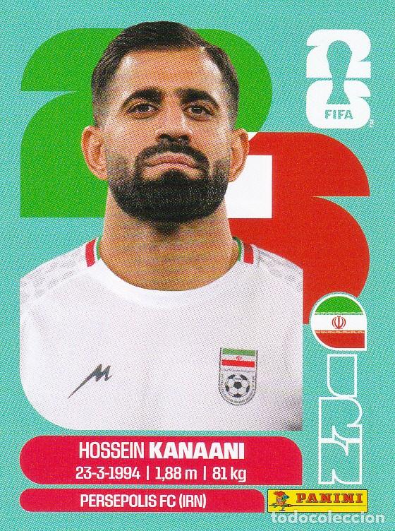 Cromos de F&uacute;tbol: FIFA WORLD CUP 2026 * KANAANI N&ordm; 8 * DE IRAN - NUEVO DE SOBRE (A-18)
