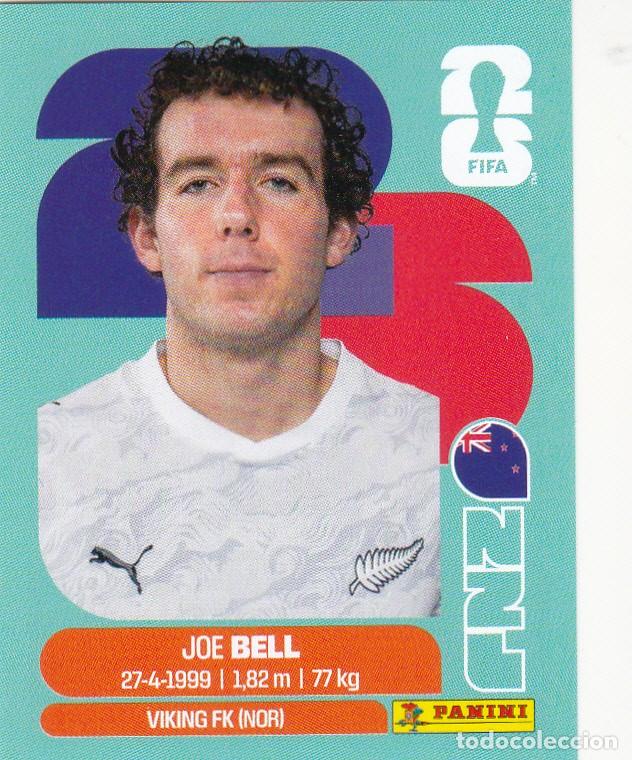 Cromos de F&uacute;tbol: FIFA WORLD CUP 2026 * JOE BELL N&ordm; 10 * DE NUEVA ZELANDA - NUEVO DE SOBRE (A-18)