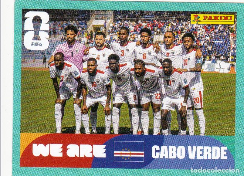 Cromos de F&uacute;tbol: FIFA WORLD CUP 2026 * EQUIPO N&ordm; 13 * DE CABO VERDE - NUEVO DE SOBRE (A-18)