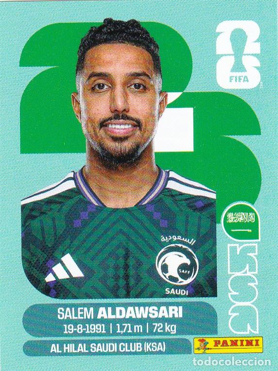 Football Stickers: FIFA WORLD CUP 2026 * ALDAWSARI N&ordm; 16 * DE ARABIA SAUDI - NUEVO DE SOBRE (A-18)