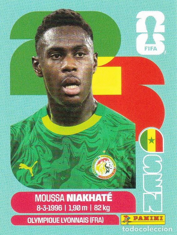 Cromos de F&uacute;tbol: FIFA WORLD CUP 2026 * NIAKHAT&Eacute; N&ordm; 4 * DE SENEGAL - NUEVO DE SOBRE (A-18)