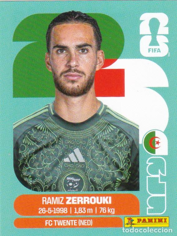 Cromos de F&uacute;tbol: FIFA WORLD CUP 2026 * ZERROUKI N&ordm; 11 * DE ARGELIA - NUEVO DE SOBRE (A-18)