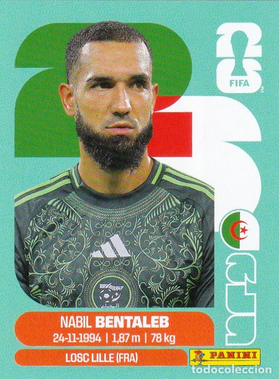 Cromos de F&uacute;tbol: FIFA WORLD CUP 2026 * BENTALEB N&ordm; 12 * DE ARGELIA - NUEVO DE SOBRE (A-18)