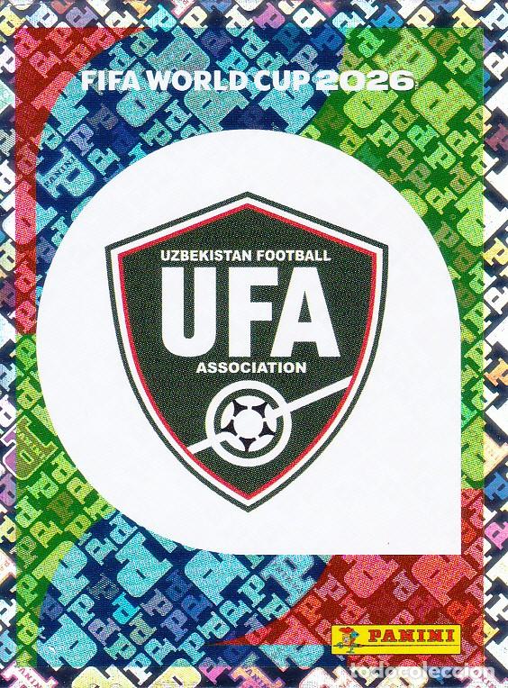 Cromos de F&uacute;tbol: FIFA WORLD CUP 2026 * ESCUDO N&ordm; 1 * DE UZBEKUTAN - NUEVO DE SOBRE (A-18)