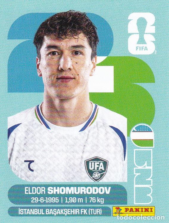 Cromos de F&uacute;tbol: FIFA WORLD CUP 2026 * SHOMURODOV N&ordm; 16 * DE UZBEKISTAN - NUEVO DE SOBRE (A-18)