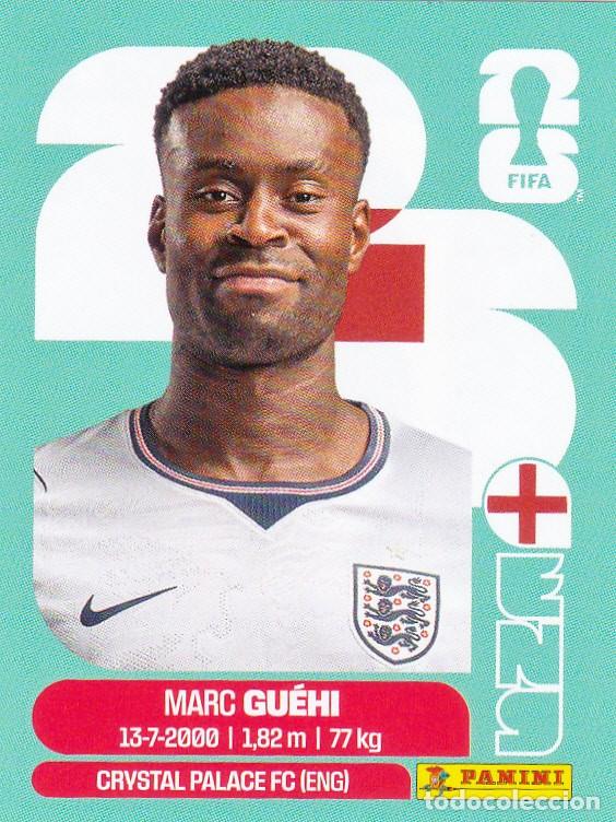 Cromos de F&uacute;tbol: FIFA WORLD CUP 2026 * MARC GU&Euml;HI N&ordm; 4 * DE INGLATERRA - NUEVO DE SOBRE (A-18)