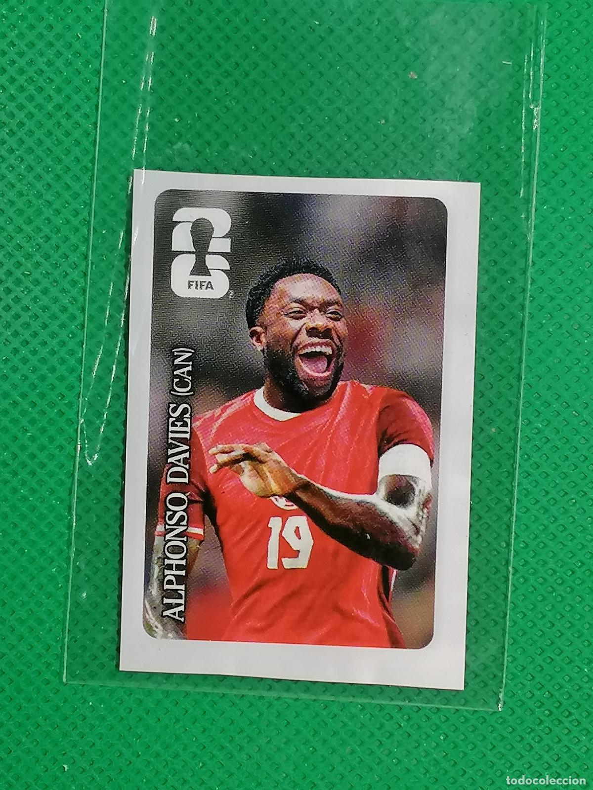 Cromos de F&uacute;tbol: ALPHONSO DAVIES CANADA COCA COLA COCACOLA ⚽ PANINI FIFA MUNDIAL WORLD CUP 26 2026 STICKER ⚽