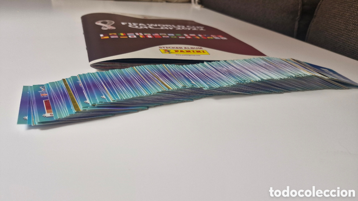 Cromos de F&uacute;tbol: MUNDIAL FIFA WORLD CUP QATAR 2022 LOTE CROMOS PANINI NUEVOS 354 CROMOS SIN REPETIR