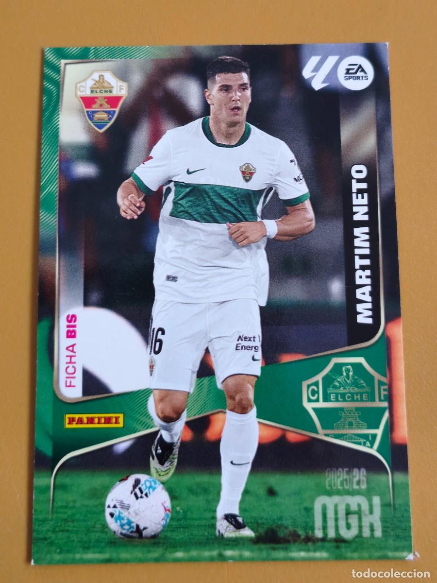 Cartes &agrave; collectionner de Football: martim neto, 2025 26 ficha bis